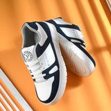 Lace-Up Platform Heel Sneakers