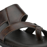 Espresso Elegance Thong Sandals - El Paso Fashion
