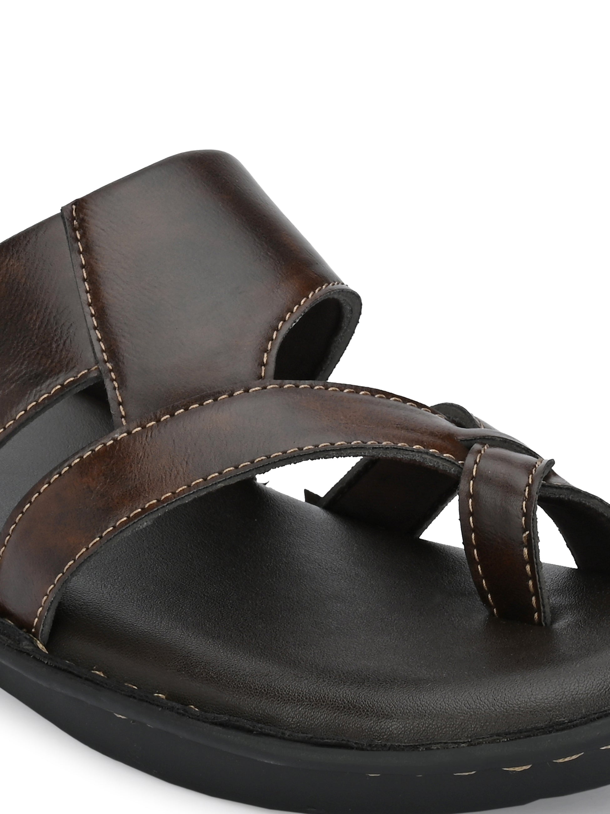 Espresso Elegance Thong Sandals - El Paso Fashion