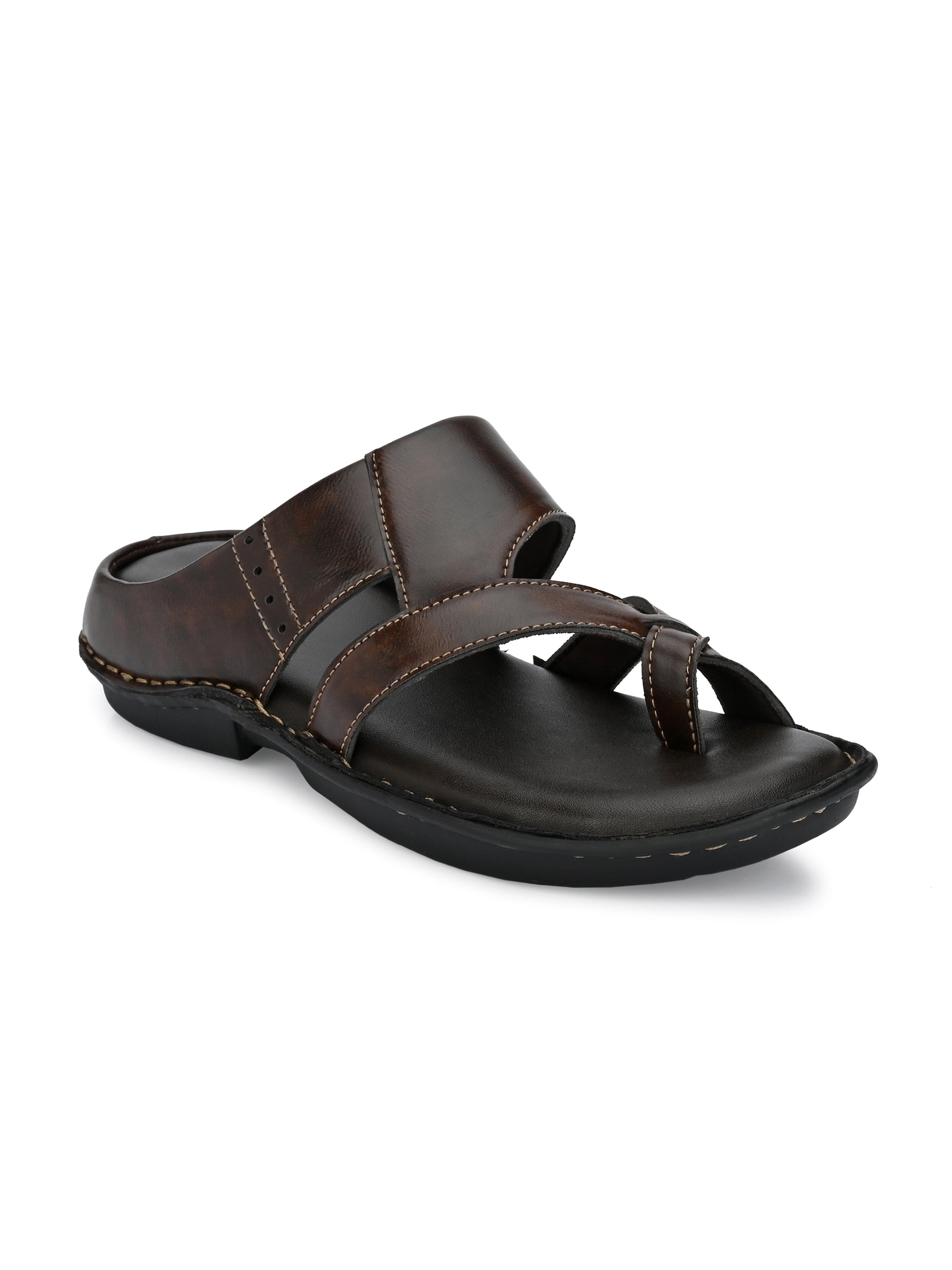 Espresso Elegance Thong Sandals - El Paso Fashion