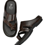 Espresso Elegance Thong Sandals - El Paso Fashion