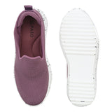 Pink Net Slip-On Sneakers