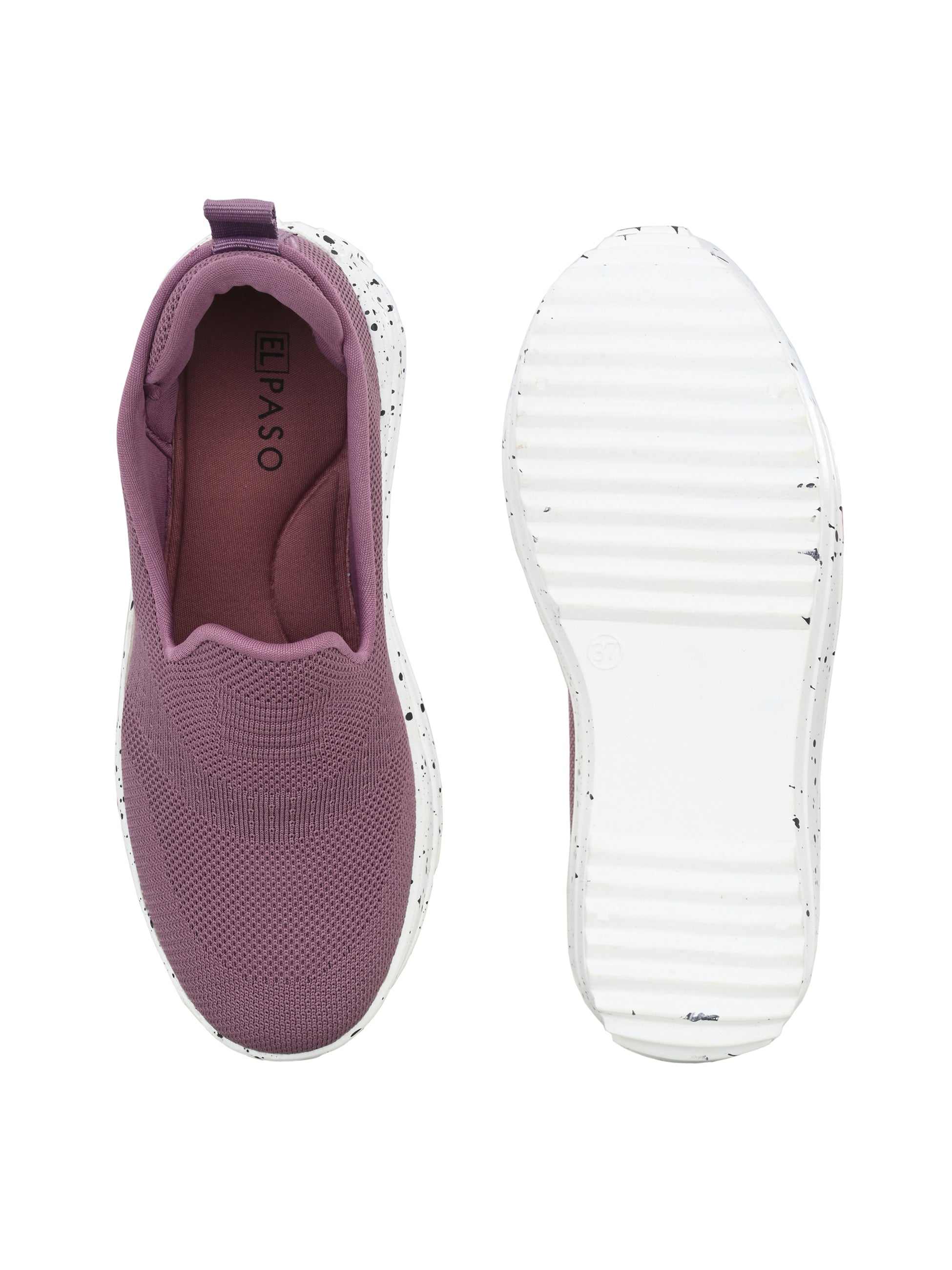 Pink Net Slip-On Sneakers