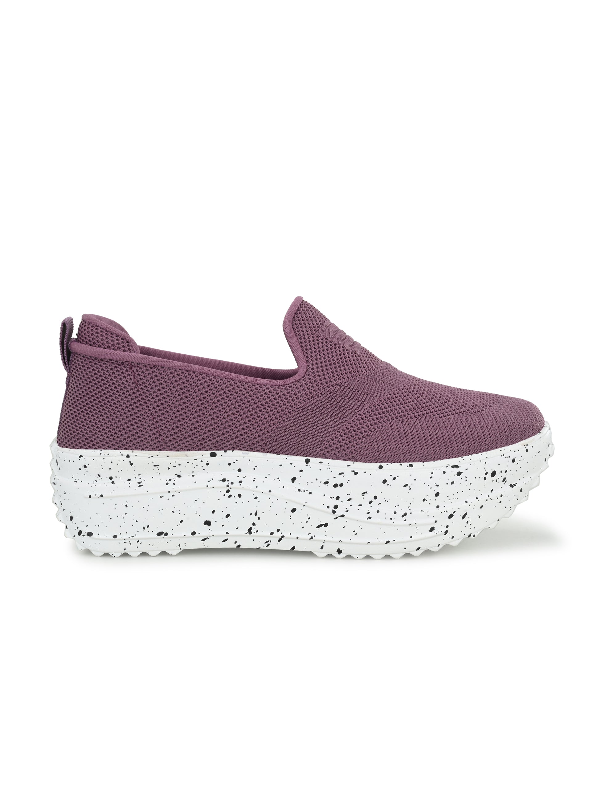 Pink Net Slip-On Sneakers
