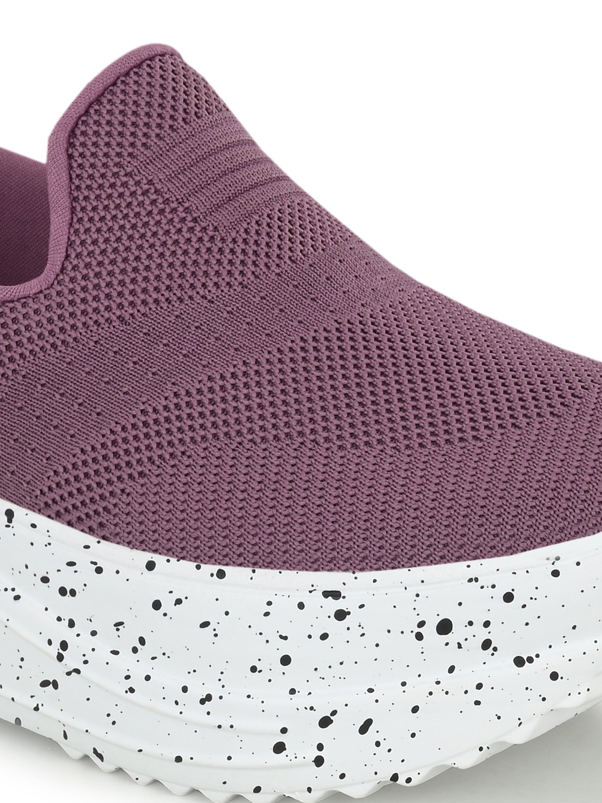 Pink Net Slip-On Sneakers