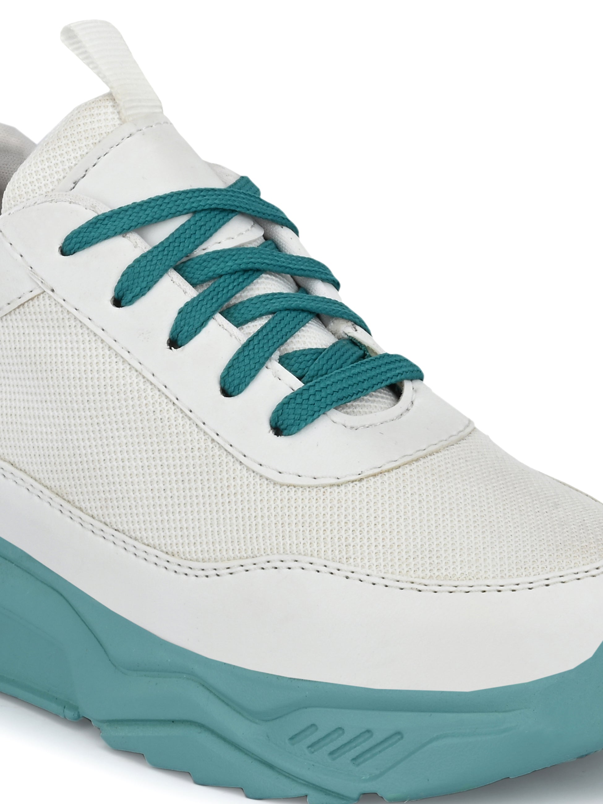 Blue Casual Lace-Up Trendy Sneakers