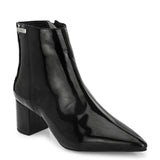 Pointed Toe Black Heel Boots For Women