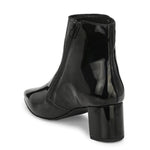 Pointed Toe Black Heel Boots For Women