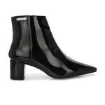 Pointed Toe Black Heel Boots For Women