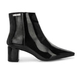 Pointed Toe Black Heel Boots For Women