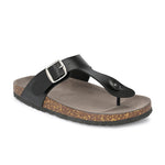 Black Men's Soft Footbed Sandal For Men