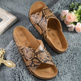 Sable Cross Strap Platform For Women - El Paso Fashion