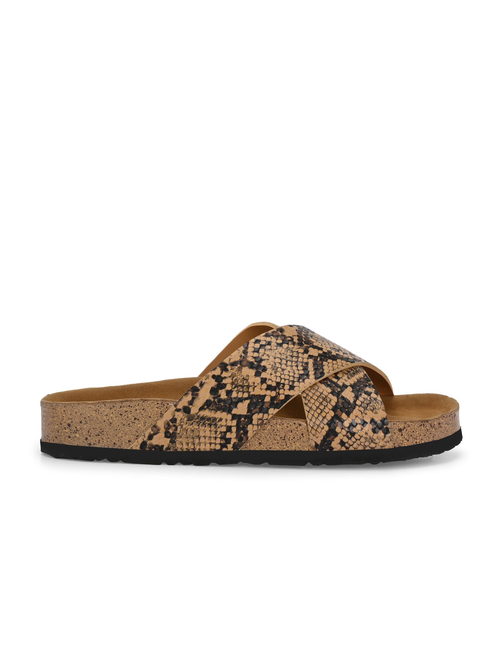 Sable Cross Strap Platform For Women - El Paso Fashion
