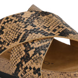 Sable Cross Strap Platform For Women - El Paso Fashion
