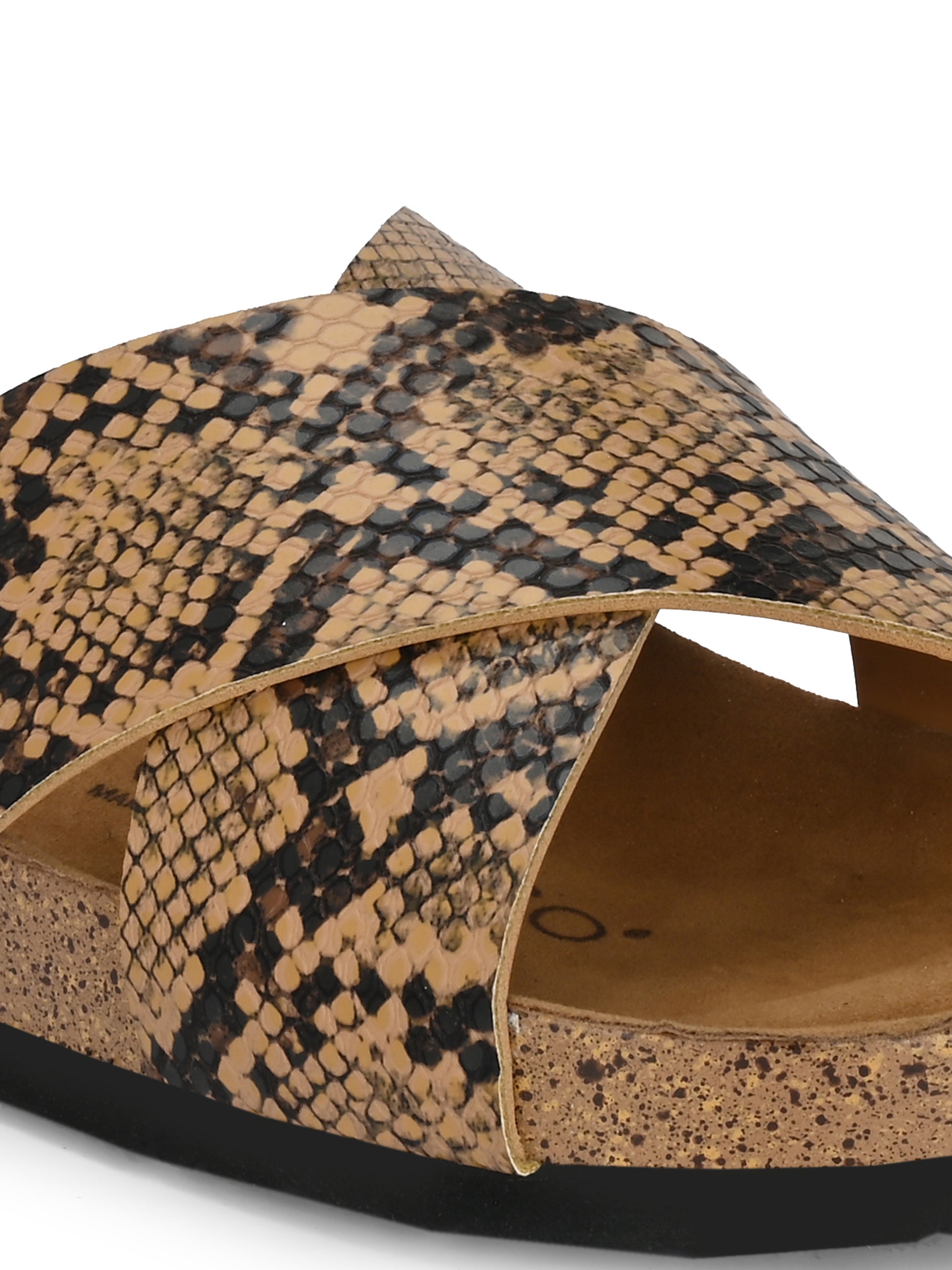 Sable Cross Strap Platform For Women - El Paso Fashion