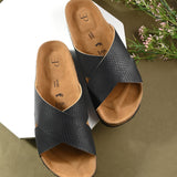 Sable Cross Strap Platform For Women - El Paso Fashion
