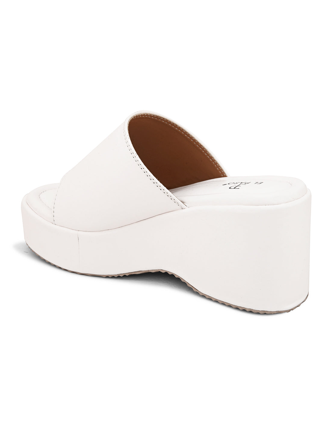White slip-On Heels For Women