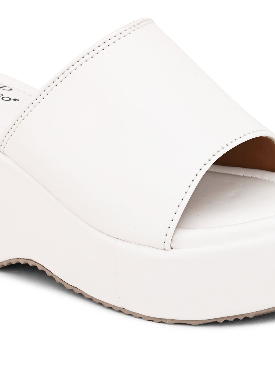 White slip-On Heels For Women
