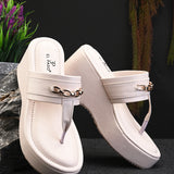 Slip-On Platform Heels For Women