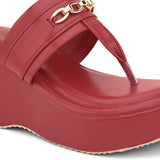 Slip-On Platform Heels For Women