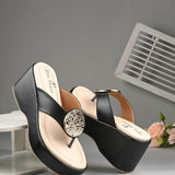 Party Wear Slip-On Heels For Women