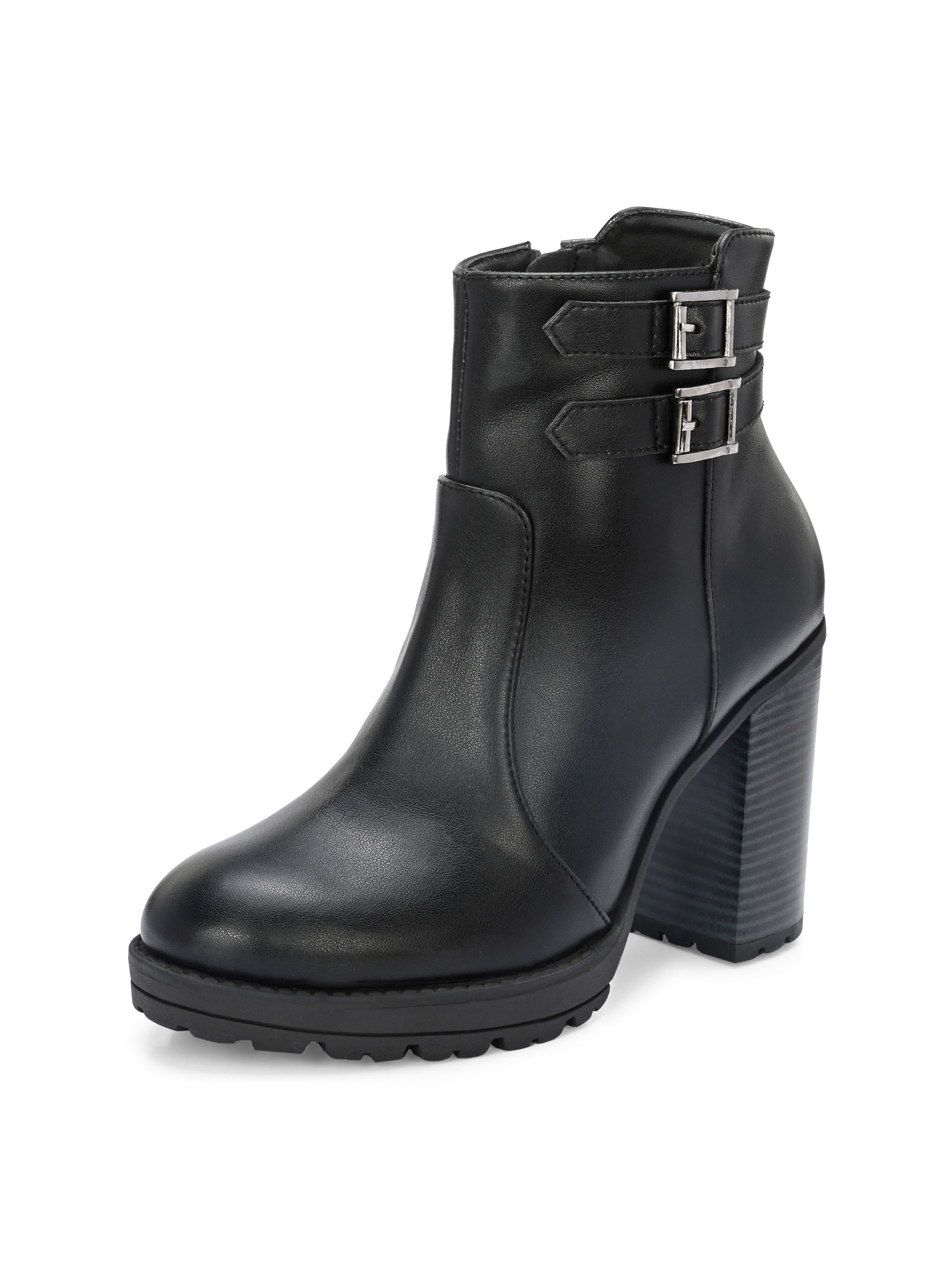 High-Heel Classic Black Boots For Women