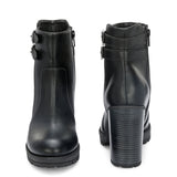 High-Heel Classic Black Boots For Women