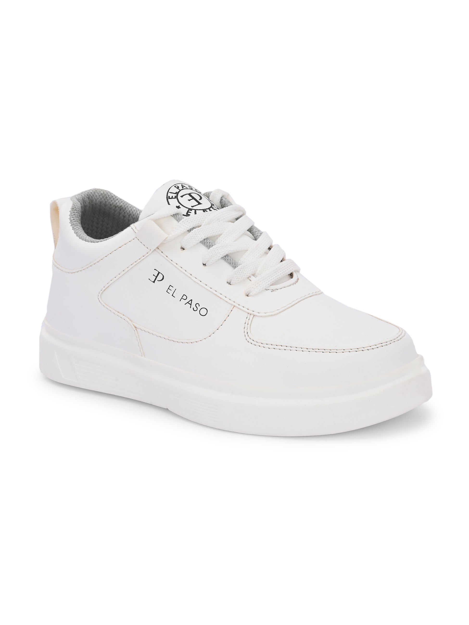 Lace-Up Platform Heel Sneakers