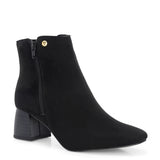 EL PASO Women Suede Faux Leather Casual Chelsea Boots