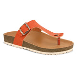 Women Synthetic Open Toe Flats