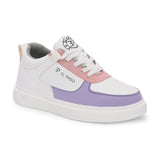 Lace-Up Platform Heel Sneakers