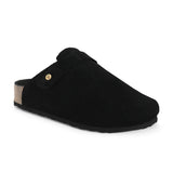 Black Women Slip On Casual Sandals for comfortable and classy look