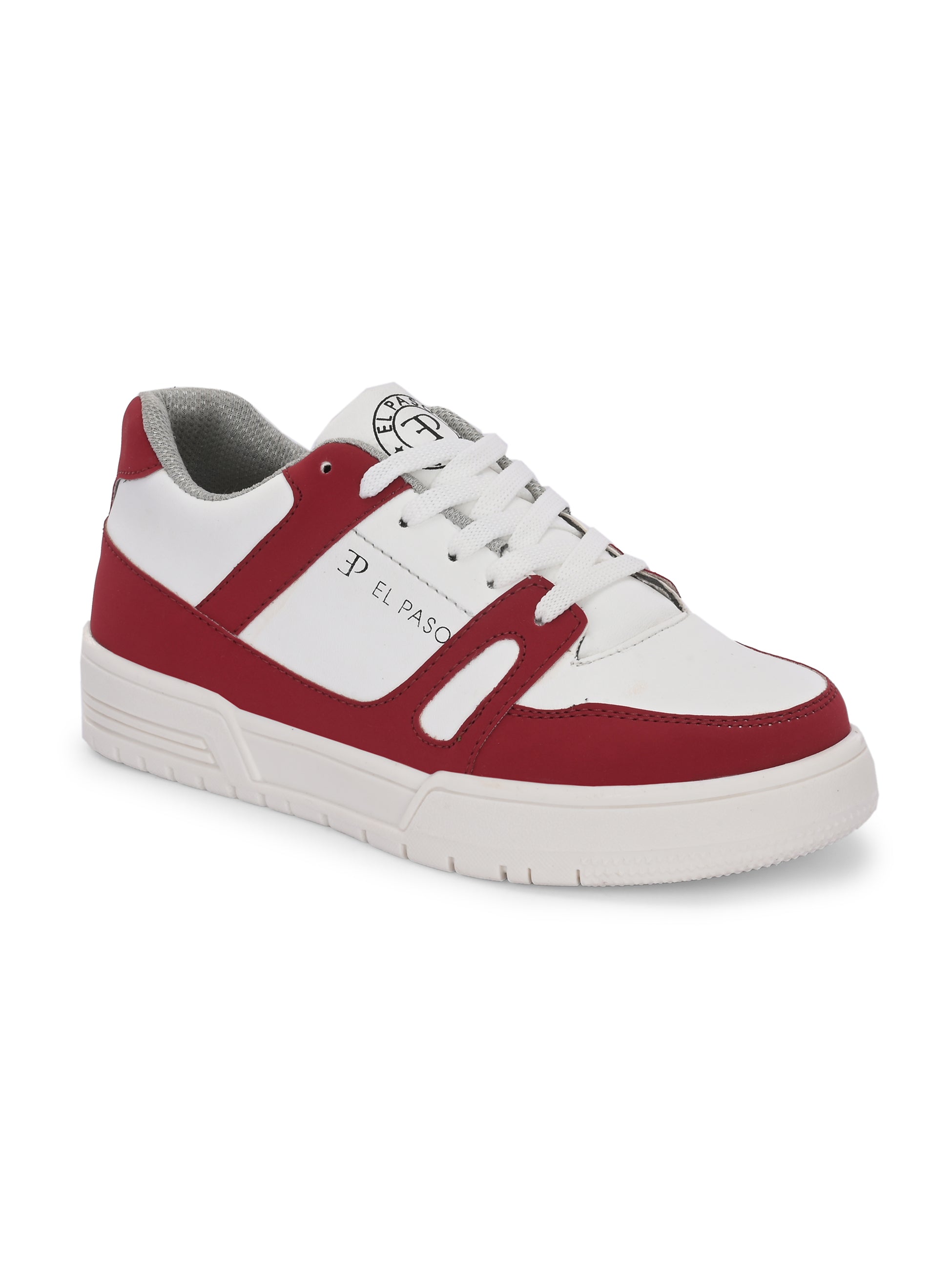 Lace-Up Platform Heel Sneakers