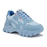 A image of elpaso light blue sneaker with a trendy design