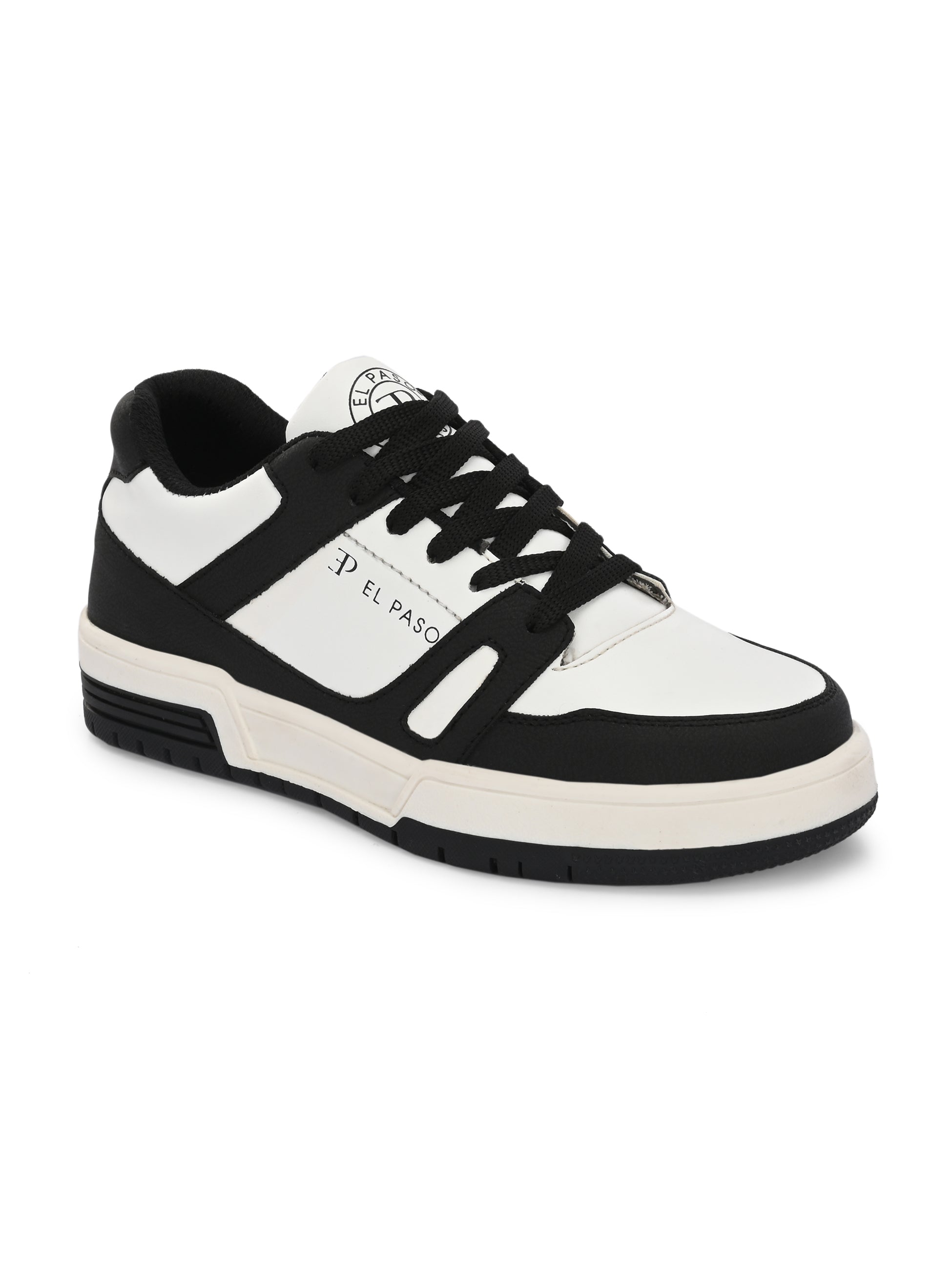 Lace-Up Platform Heel Sneakers