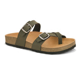 Women One Toe Flats with Buckles