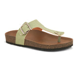 Women Synthetic Open Toe Flats