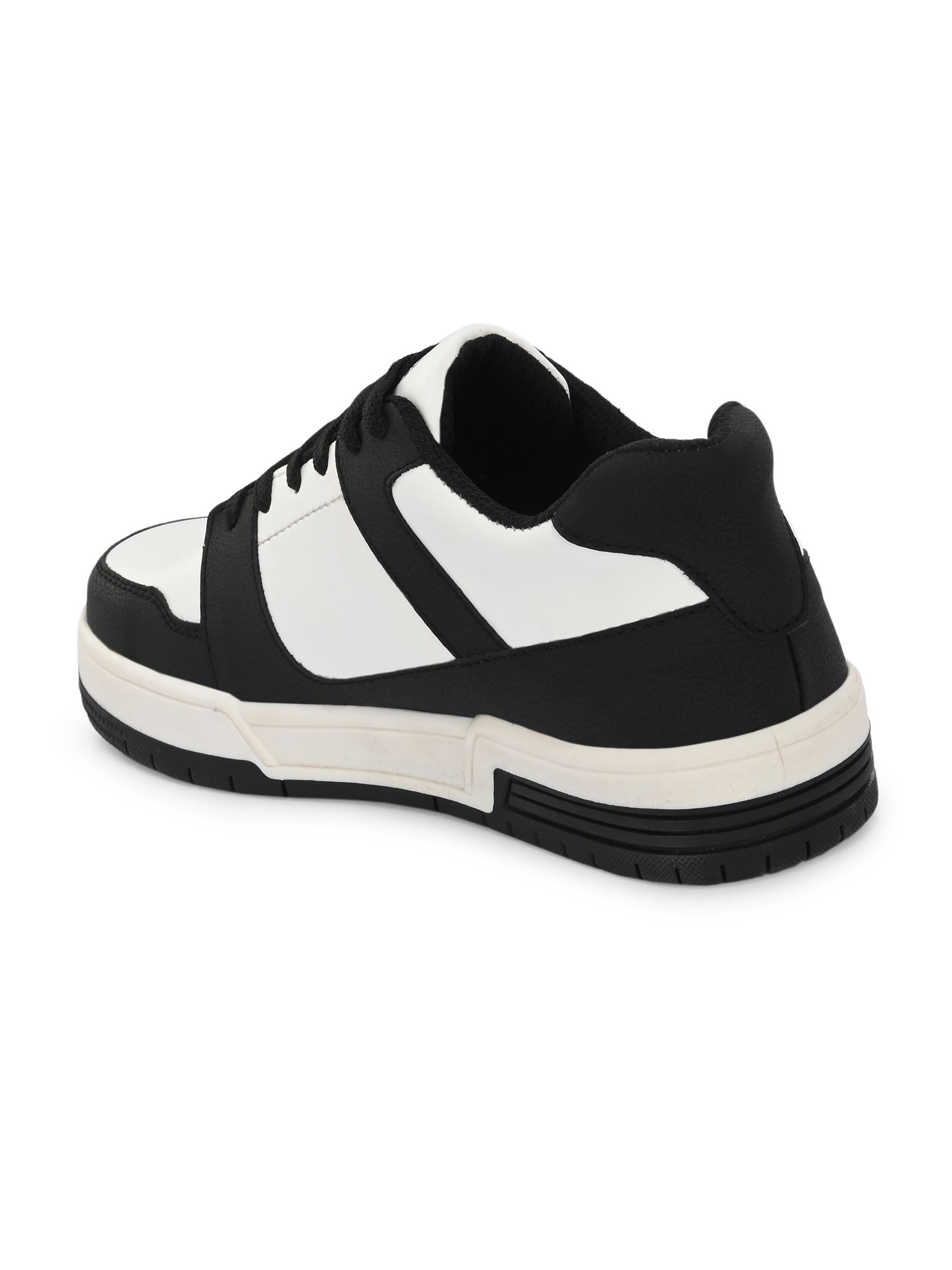 Lace-Up Platform Heel Sneakers