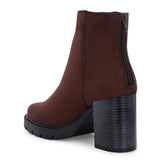 EL PASO Women Faux Leather Casual Chelsea Boots