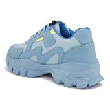 A image of elpaso light blue sneaker with a trendy design