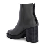 EL PASO Women Faux Leather Casual Chelsea Boots