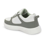 Lace-Up Platform Heel Sneakers
