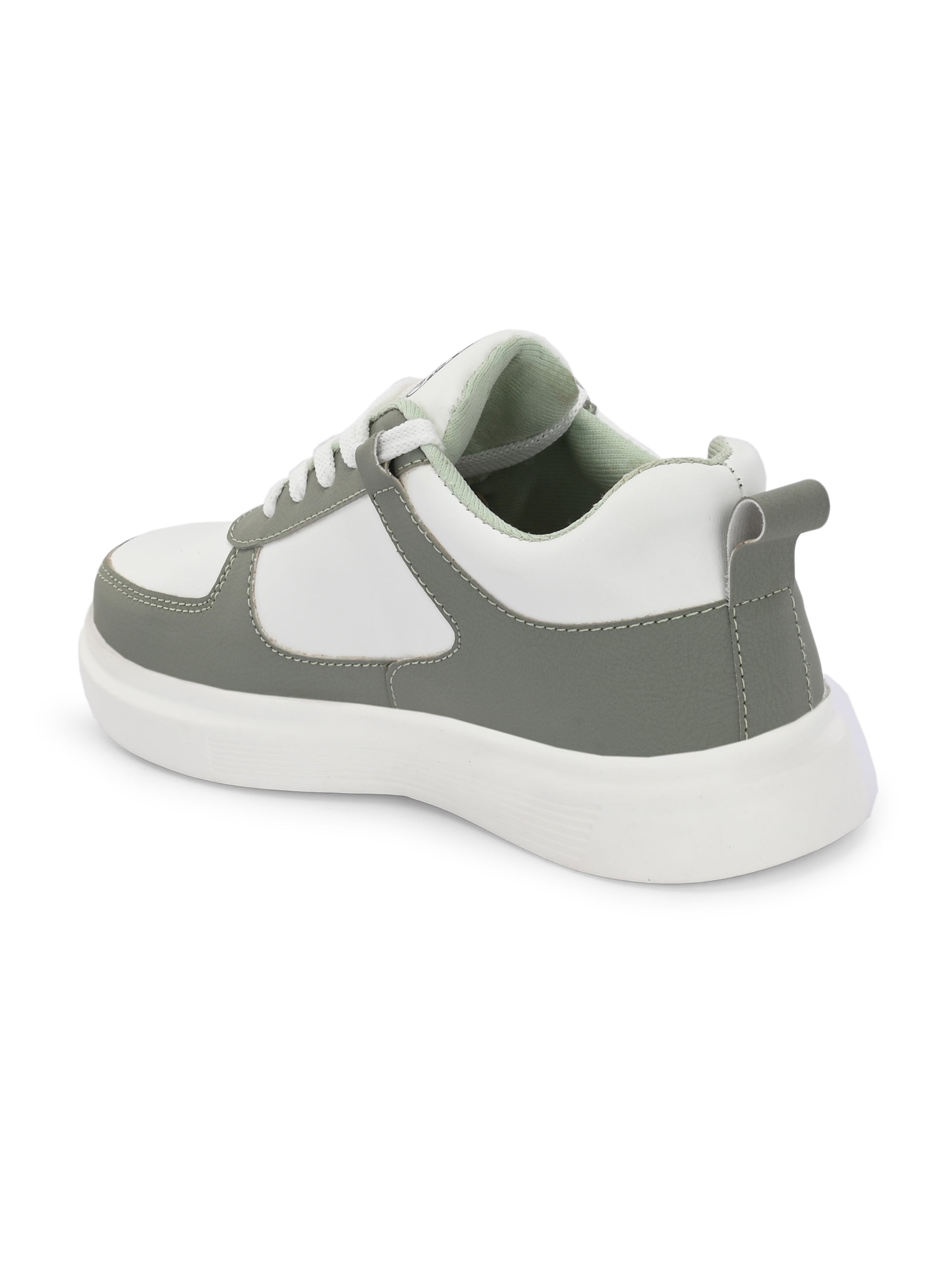 Lace-Up Platform Heel Sneakers