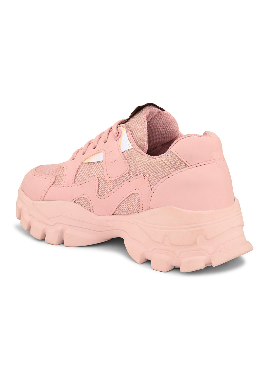A image of elpaso pink sneaker with a trendy design