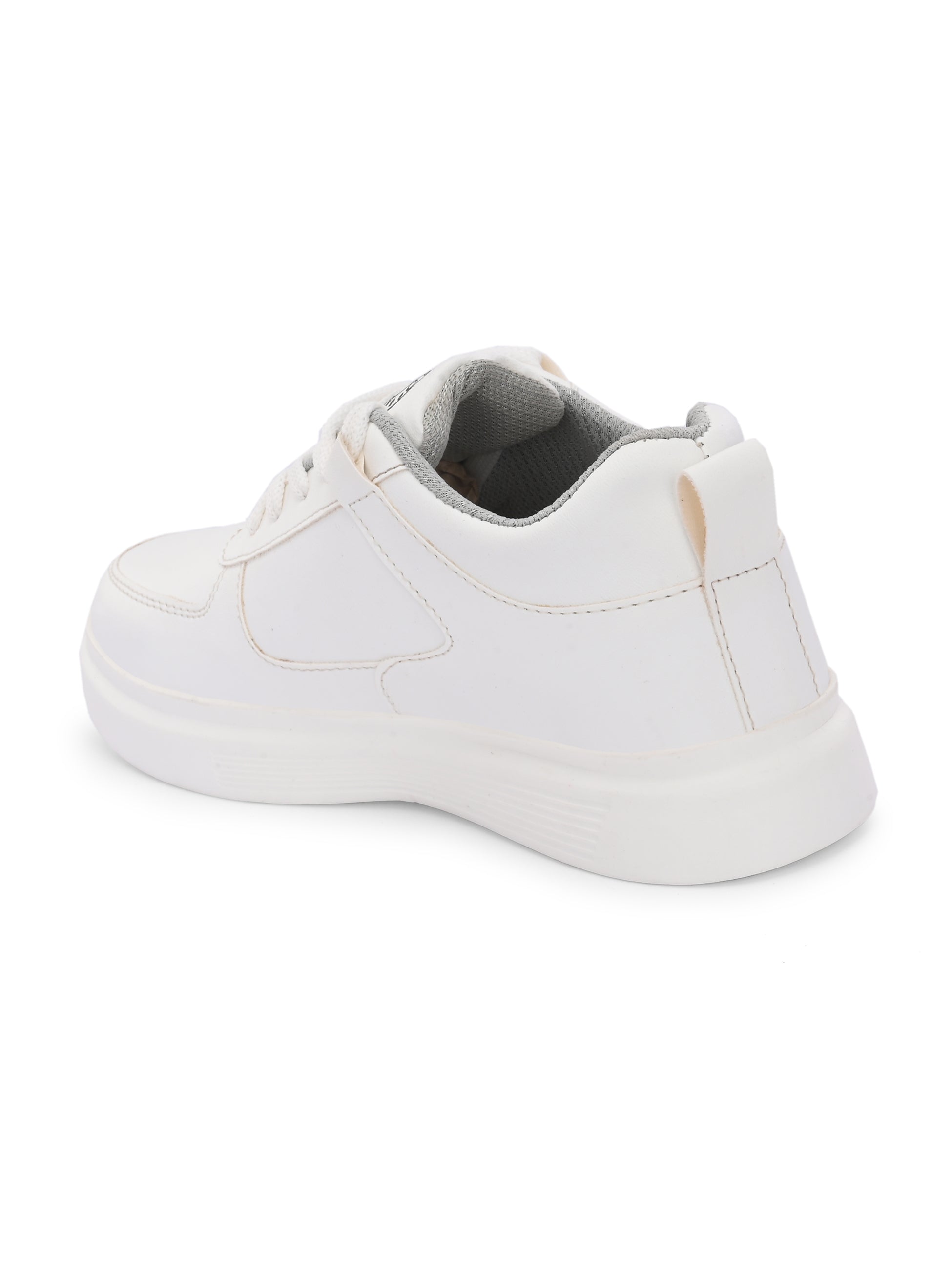 Lace-Up Platform Heel Sneakers