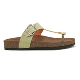 Women Synthetic Open Toe Flats