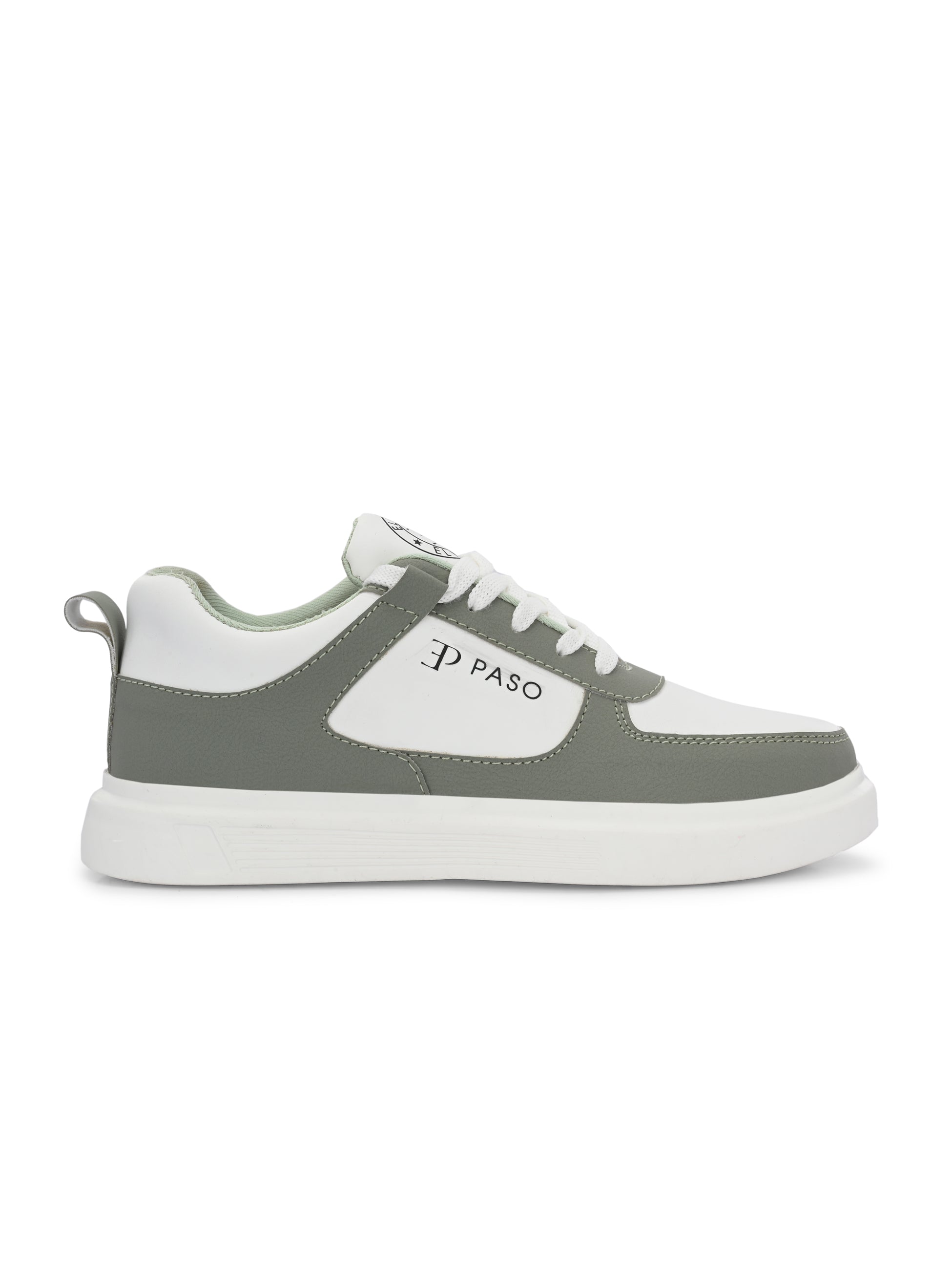 Lace-Up Platform Heel Sneakers
