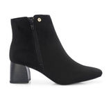 EL PASO Women Suede Faux Leather Casual Chelsea Boots