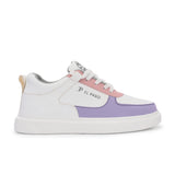 Lace-Up Platform Heel Sneakers