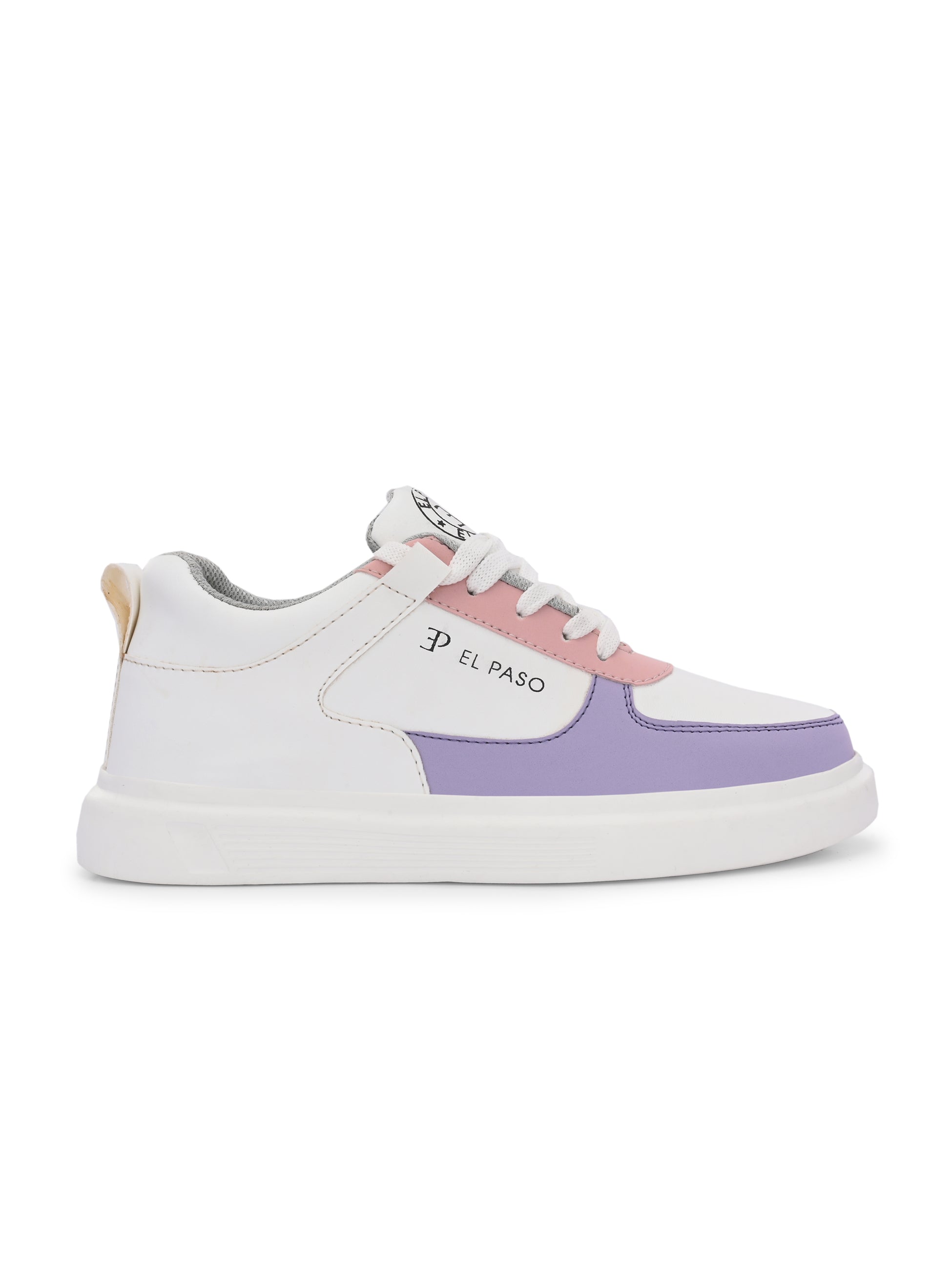 Lace-Up Platform Heel Sneakers